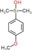 (4-methoxyphenyl)(dimethyl)silanol