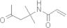 N-(1,1-Dimethyl-3-oxobutyl)-2-propenamide