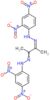 1-(2,4-dinitrophenyl)-2-{(3Z)-3-[2-(2,4-dinitrophenyl)hydrazinylidene]butan-2-ylidene}hydrazine