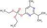 diethyl 6-methyl-2-(propan-2-yl)pyrimidin-4-yl phosphate