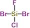 dibromo(chloro)fluorosilane