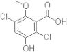 2,5-Dichloro-3-hydroxy-6-methoxybenzoic acid