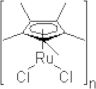 Ruthenium, dichloro[(1,2,3,4,5-η)-1,2,3,4,5-pentamethyl-2,4-cyclopentadien-1-yl]-, homopolymer