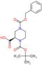 1-(1,1-Dimethylethyl) 4-(phenylmethyl) (2R)-1,2,4-piperazinetricarboxylate