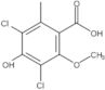 3,5-Dichloro-4-hydroxy-2-methoxy-6-methylbenzoic acid