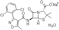 Sodium dicloxacillin monohydrate