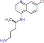 N~4~-(7-chloroquinolin-4-yl)pentane-1,4-diamine