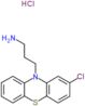 10H-Phenothiazine-10-propanamine, 2-chloro-, hydrochloride (1:1)