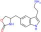 4-{[3-(2-aminoethyl)-1H-indol-5-yl]methyl}-1,3-oxazolidin-2-one