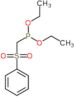 Diethyl P-[(phenylsulfonyl)methyl]phosphonate