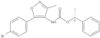 (1R)-1-Phenylethyl N-[5-(4-bromophenyl)-3-methyl-4-isoxazolyl]carbamate