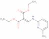 1,3-Dietil 2-[[(6-metil-2-piridinil)amino]metileno]propanodioato