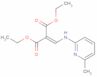 diethyl [[(6-methyl-2-pyridyl)amino]methylene]malonate