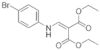 (4-Bromoanilinomethylene)malonic acid diethyl ester