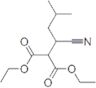 1,3-Dietil 2-(1-ciano-3-metilbutil)propanodioato