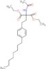 1,3-Diéthyl 2-(acétylamino)-2-[2-(4-octylphényl)éthyl]propanedioate