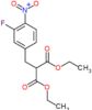 1,3-Diethyl 2-(3-fluoro-4-nitrophenyl)-2-methylpropanedioate