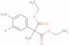 1,3-Diethyl 2-(4-amino-3-fluorophenyl)-2-methylpropanedioate