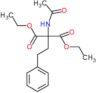 diethyl (acetylamino)(2-phenylethyl)propanedioate