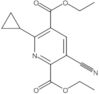 2,5-Diethyl 3-cyano-6-cyclopropyl-2,5-pyridinedicarboxylate