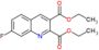 diethyl 7-fluoroquinoline-2,3-dicarboxylate