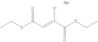 Butanedioic acid, 2-oxo-, 1,4-diethyl ester, ion(1-), sodium (1:1)