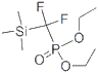 diethyl (difluoro(trimethylsilyl)methyl)-phosphon