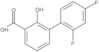 2′,4′-Difluoro-2-hydroxy[1,1′-biphenyl]-3-carboxylic acid