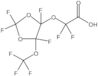 2,2-Difluoro-2-[[2,2,4,5-tetrafluoro-5-(trifluoromethoxy)-1,3-dioxolan-4-yl]oxy]acetic acid