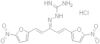 3-[3-(5-nitro-2-furyl)-1-[2-(5-nitro-2-furyl)vinyl]allylidene]carbazamidine monohydrochloride