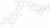 Card-20(22)-enolide, 3-[(O-4-O-acetyl-2,6-dideoxy-β-d-ribo-hexopyranosyl-(1→4)-O-2,6-dideoxy-β-d-ribo-hexopyranosyl-(1→4)-2,6-dideoxy-β-d-ribo-hexopyranosyl)oxy]-12,14-dihydroxy-, (3β,5β,12β)-