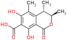 (3R,4S)-6,8-dihydroxy-3,4,5-trimethyl-1-oxo-3,4-dihydro-1H-isochromene-7-carboxylic acid