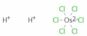 Osmate(2-), hexachloro-, hydrogen (1:2), (OC-6-11)-