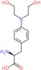 4-[bis(2-hydroxyethyl)amino]-L-phenylalanine