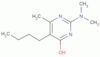 2-Dimethylamino-6-hydroxy-4-methyl-5-butylpyrimidine