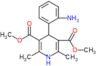 dimethyl 4-(2-aminophenyl)-2,6-dimethyl-1,4-dihydropyridine-3,5-dicarboxylate