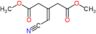 dimethyl 3-(cyanomethylidene)pentanedioate