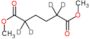 Dimethyl (2,2,5,5-~2~H_4_)hexanedioate