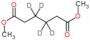 Dimethyl (3,3,4,4-~2~H_4_)hexanedioate