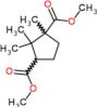 dimethyl 1,2,2-trimethylcyclopentane-1,3-dicarboxylate