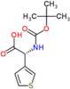 (2R)-[(tert-butoxycarbonyl)amino](thiophen-3-yl)ethanoic acid