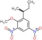 1-(butan-2-yl)-2-methoxy-3,5-dinitrobenzene