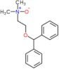 [2-(diphenylmethoxy)ethyl]dimethylamine oxide