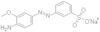 Benzenesulfonic acid, 3-[2-(4-amino-3-methoxyphenyl)diazenyl]-, sodium salt (1:1)