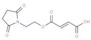 (E)-4-(2-(2,5-Dioxopyrrolidin-1-yl)ethoxy)-4-oxobut-2-enoic Acid