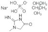 Phosphoramidic acid, N-(4,5-dihydro-1-methyl-4-oxo-1H-imidazol-2-yl)-, sodium salt (1:2)