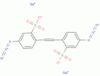 Benzenesulfonic acid, 2,2′-(1,2-ethenediyl)bis[5-azido-, sodium salt (1:2)