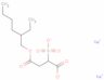 Butanedioic acid, 2-sulfo-, 4-(2-ethylhexyl) ester, sodium salt (1:2)