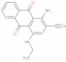 1-Amino-4-(ethylamino)-9,10-dihydro-9,10-dioxo-2-anthracenecarbonitrile