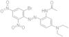 N-[2-[2-(2-Bromo-4,6-dinitrophenyl)diazenyl]-5-(diethylamino)phenyl]acetamide